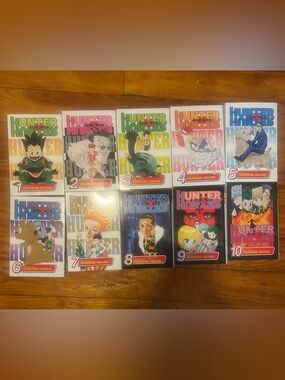 Hunter X Hunter manga 1-10